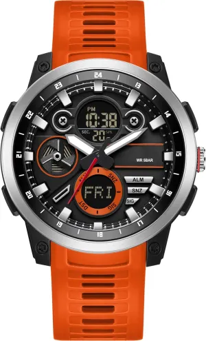 Wristwatch with Luminous Stopwatch Countdown Alarms tessellation Big Face Relojes para Hombres Men's Military Digital Watch Analog Quartz Waterproof Watches Sport Tactical Outdoor Electronic Multifunctional 