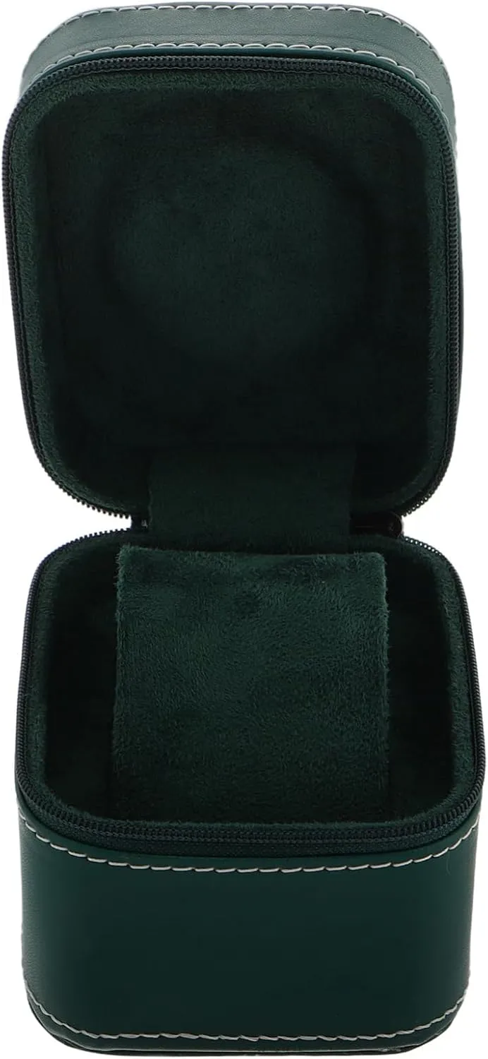 Zipper Watch Storage Case resort specify exact for Men Compact Travel Organizer with Elegant Craftsmanship Durable Design for Daily Use and Travel Watch Display Box for Pristine Luxury PU 